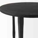 Timothy 160L x 160W X 200H Ebony Black Iron Side Table - Default Title