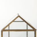 Hutt 16L x 6W x 9H Gold Glass Terrarium Box - Default Title