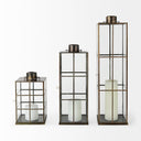 Grimwig Small 8L x 8W x 15H LANTERN WSHEET BASE WITHOUT BEVEL - Default Title