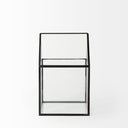 Sikes Medium 8L x 8W x 13H Hut Terrarium WGlass Base - Default Title