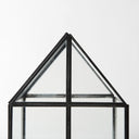 Sikes Medium 8L x 8W x 13H Hut Terrarium WGlass Base - Default Title