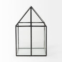 Sikes Large 10L x 10W x 16H Hut Terrarium WGlass Base - Default Title