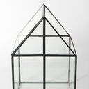 Sikes Large 10L x 10W x 16H Hut Terrarium WGlass Base - Default Title