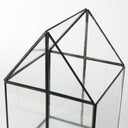 Sikes Large 10L x 10W x 16H Hut Terrarium WGlass Base - Default Title
