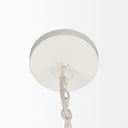 Theta 300 L x 300 W x 150 H White-Washed Beaded Chandelier - Default Title