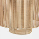 Aviario 142 L x 142 W x 142 H Natural Cane Cylindrical Pendant Light - Default Title