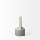 Burton 102H Small Two Tone Gray Ceramic Jug Vase - Default Title