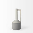 Burton 142H Medium Two Tone Gray Ceramic Jug Vase - Default Title