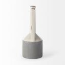 Burton 167H Large Two Tone Gray Ceramic Jug Vase - Default Title