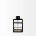 Gamfield 61L x 61W x 106H Small Black Metal and Glass Lantern - Default Title