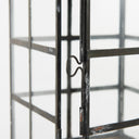 Gamfield 61L x 61W x 106H Small Black Metal and Glass Lantern - Default Title