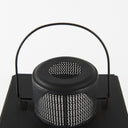 Gamfield 61L x 61W x 167H Large Black Metal and Glass Lantern - Default Title