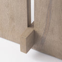 Aida 84L Light Gray Wood Dining Table - Default Title