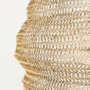 Halycon 160L x 160W x 200H Gold Mesh and Iron Pendant Light - Default Title