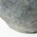 Gobi 20L x 23H Small Gray Ceramic Oval Vase - Default Title