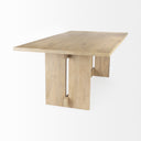 Aida 84L Light Brown Wood Dining Table - Default Title
