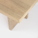 Aida 84L Light Brown Wood Dining Table - Default Title