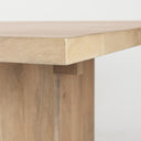 Aida 84L Light Brown Wood Dining Table - Default Title