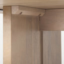 Aida 84L Light Brown Wood Dining Table - Default Title