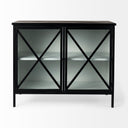 Aurelia Two Door Glass Cabinet - Default Title