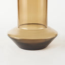 Amrita 83L x 83W x 97H Golden Brown Glass Vase - Default Title