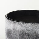 Squally 60L x 60W x 64H BlackBrown Glass Ombre Textured Small Vase - Default Title