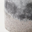 Squally 60L x 60W x 64H BlackBrown Glass Ombre Textured Small Vase - Default Title