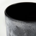 Squally 80L x 80W x 86H BlackBrown Glass Ombre Textured Vase - Default Title