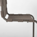 Berbick 43 Total Height BrownGray Suede w Iron Frame Bar Stool - Default Title