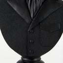 Mozart 82L x 60W x 225H Black Painted Resin Deer Bust - Default Title