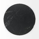 Reinhold III Black Marble Top Iron Coffee Table - Default Title