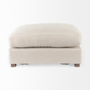 Valence 386L x 260W x 177H Beige 23 Ottoman Sectional Piece - Default Title