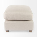 Valence 386L x 260W x 177H Beige 23 Ottoman Sectional Piece - Default Title