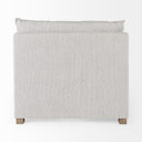 Valence 382L x 386W x 283H Light Gray Armless Sectional Piece - Default Title