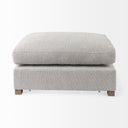 Valence 386L x 260W x 177H Light Gray 23 Ottoman Sectional Piece - Default Title