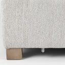 Valence 386L x 260W x 177H Light Gray 23 Ottoman Sectional Piece - Default Title