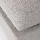 Valence 386L x 260W x 177H Medium Gray 23 Ottoman Sectional Piece - Default Title