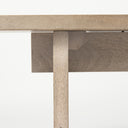 Aida 18H Light Gray Wood Dining Bench - Default Title