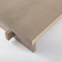 Aida 84L Light Gray Wood Dining Table - Default Title