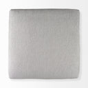 Valence 386L x 386W x 177H Light Gray Full Size Ottoman Sectional Piece - Default Title