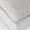 Valence 386L x 386W x 177H Light Gray Full Size Ottoman Sectional Piece - Default Title