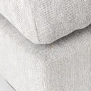 Valence 386L x 386W x 177H Light Gray Full Size Ottoman Sectional Piece - Default Title