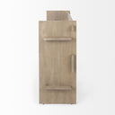 Aida Light Gray Wood Console Table - Default Title