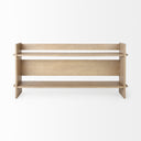 Aida Light Brown Wood Console Table - Default Title