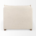 Valence 382L x 386W x 283H Beige Armless Sectional Piece - Default Title