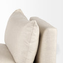 Valence 382L x 386W x 283H Beige Armless Sectional Piece - Default Title