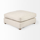 Valence 386L x 386W x 177H Beige Full Size Ottoman Sectional Piece - Default Title