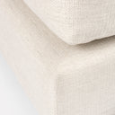 Valence 386L x 386W x 177H Beige Full Size Ottoman Sectional Piece - Default Title