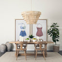Aida 84L Light Brown Wood Dining Table - Default Title