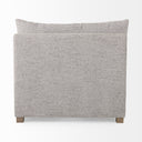Valence 382L x 386W x 283H Medium Gray Armless Sectional Piece - Default Title